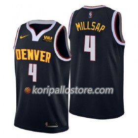 Denver Nuggets Paul Millsap 4 2018-2019 Nike Navy Miesten Pelipaidat Swingman 